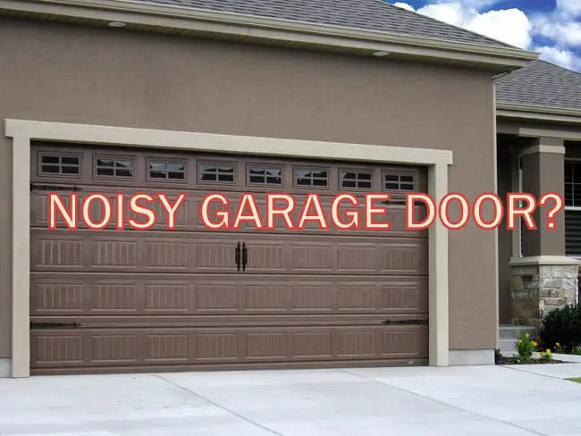 10 Easy Fixes For a Noisy Garage Door!